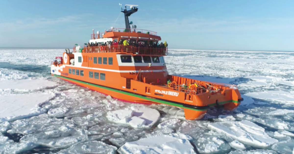 Icebreaker Ship Ride and Ice Fall Festival Day Tour from Sapporo - Klook
